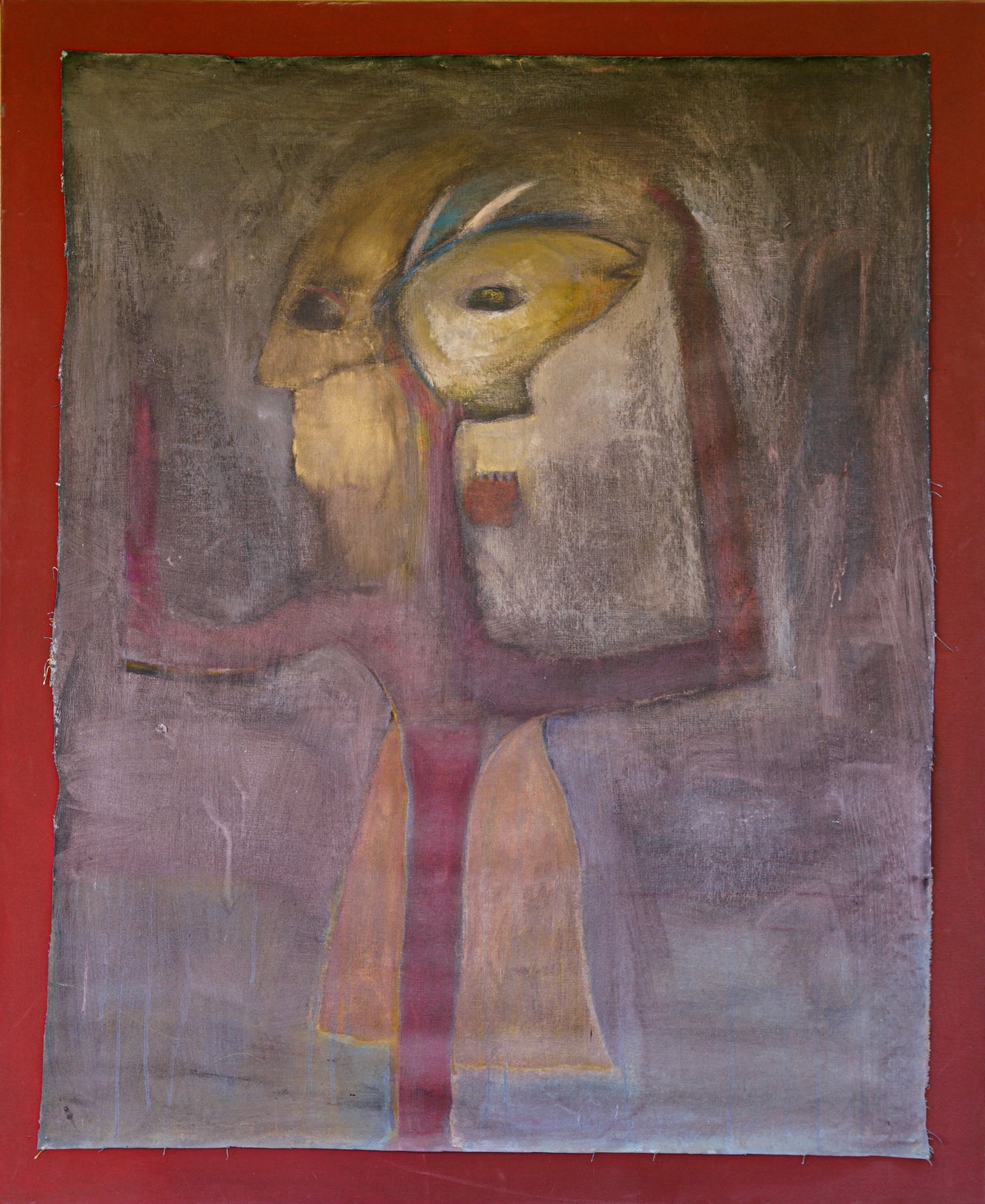 Osiris as a Goat God 54 x 66