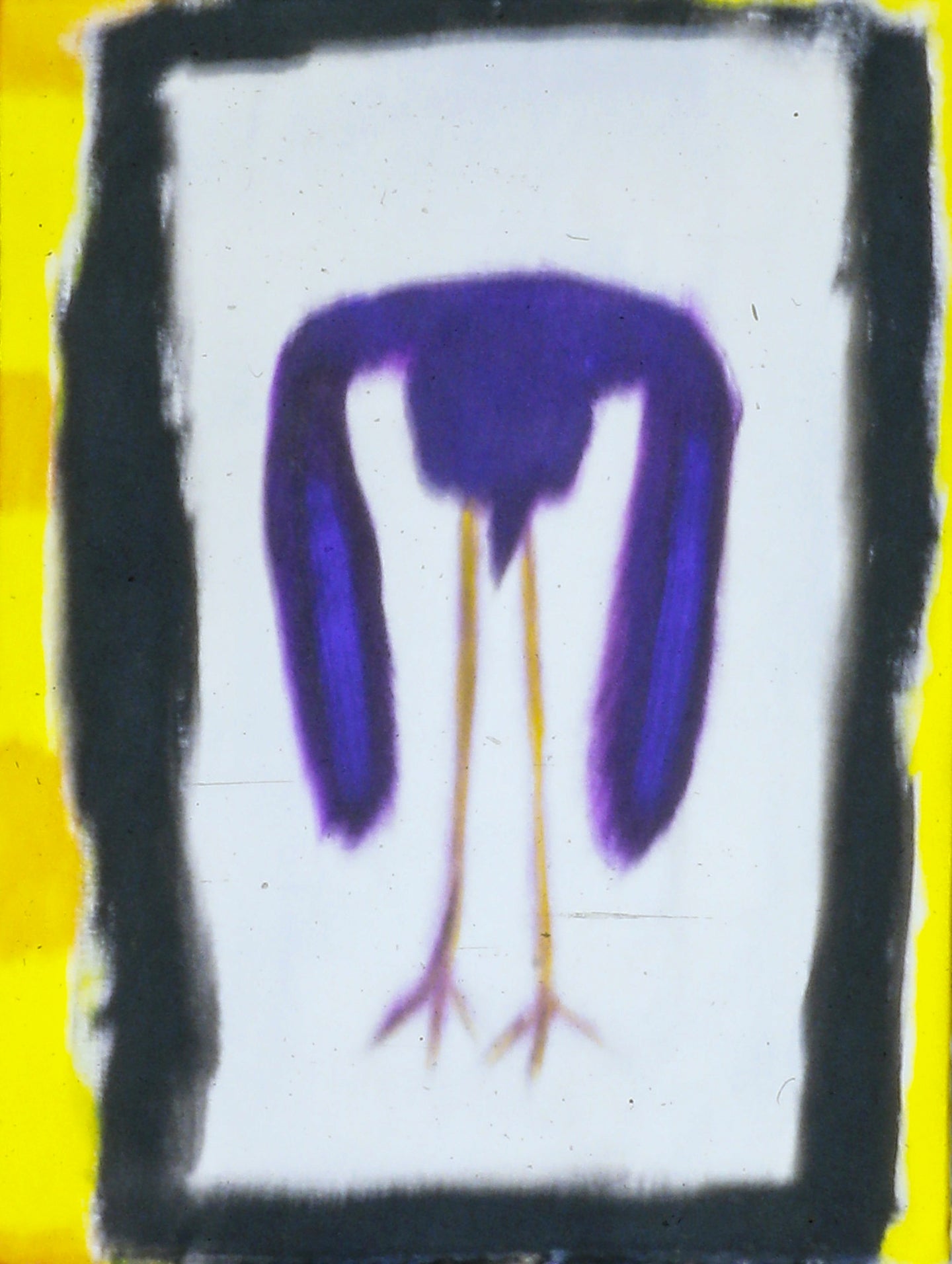 AA - Bird Bowing © 1992 12 x 16 fine art print