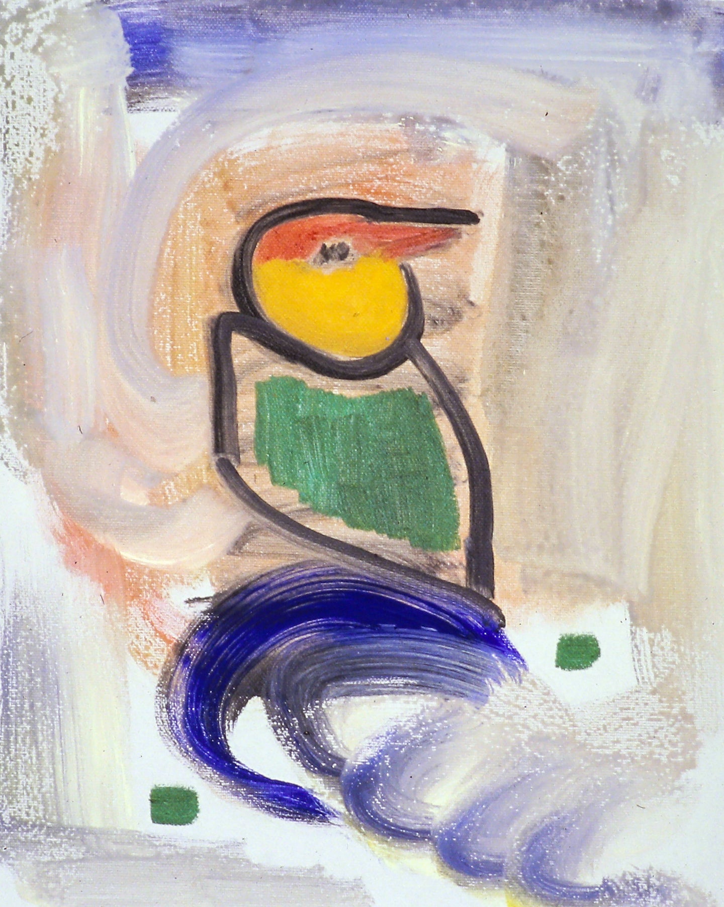 AA - Bird Comfortable with Whatever © 2001 14 x 11 FINE ART PRINT