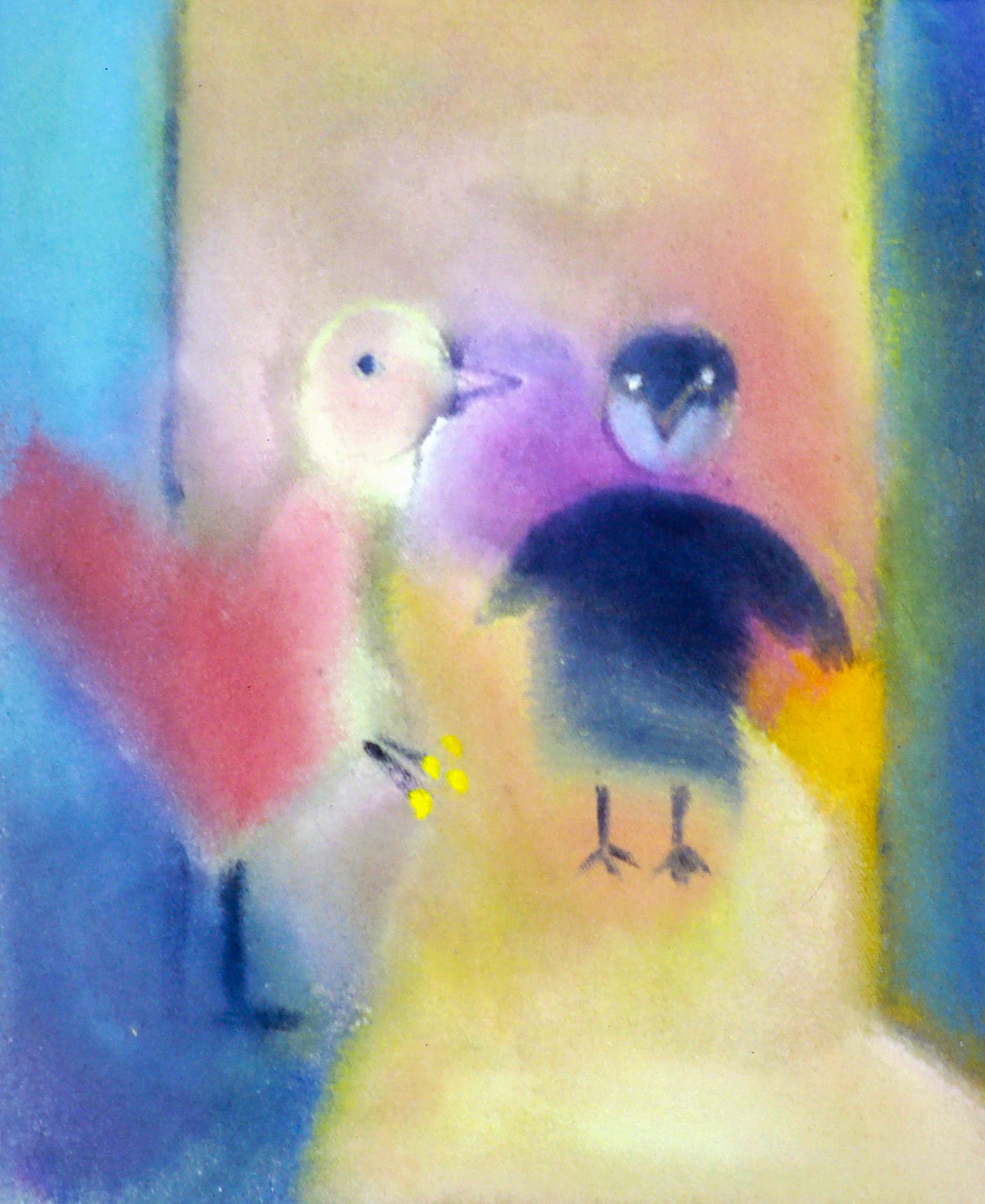 AA - Bird Courtship © 1996 12 x 16 fine art print