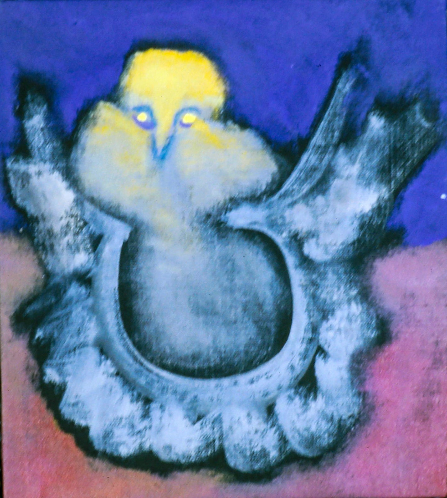 AA - Bird Genie Escaping from Bottle © 1996 9 x 10 fine art print