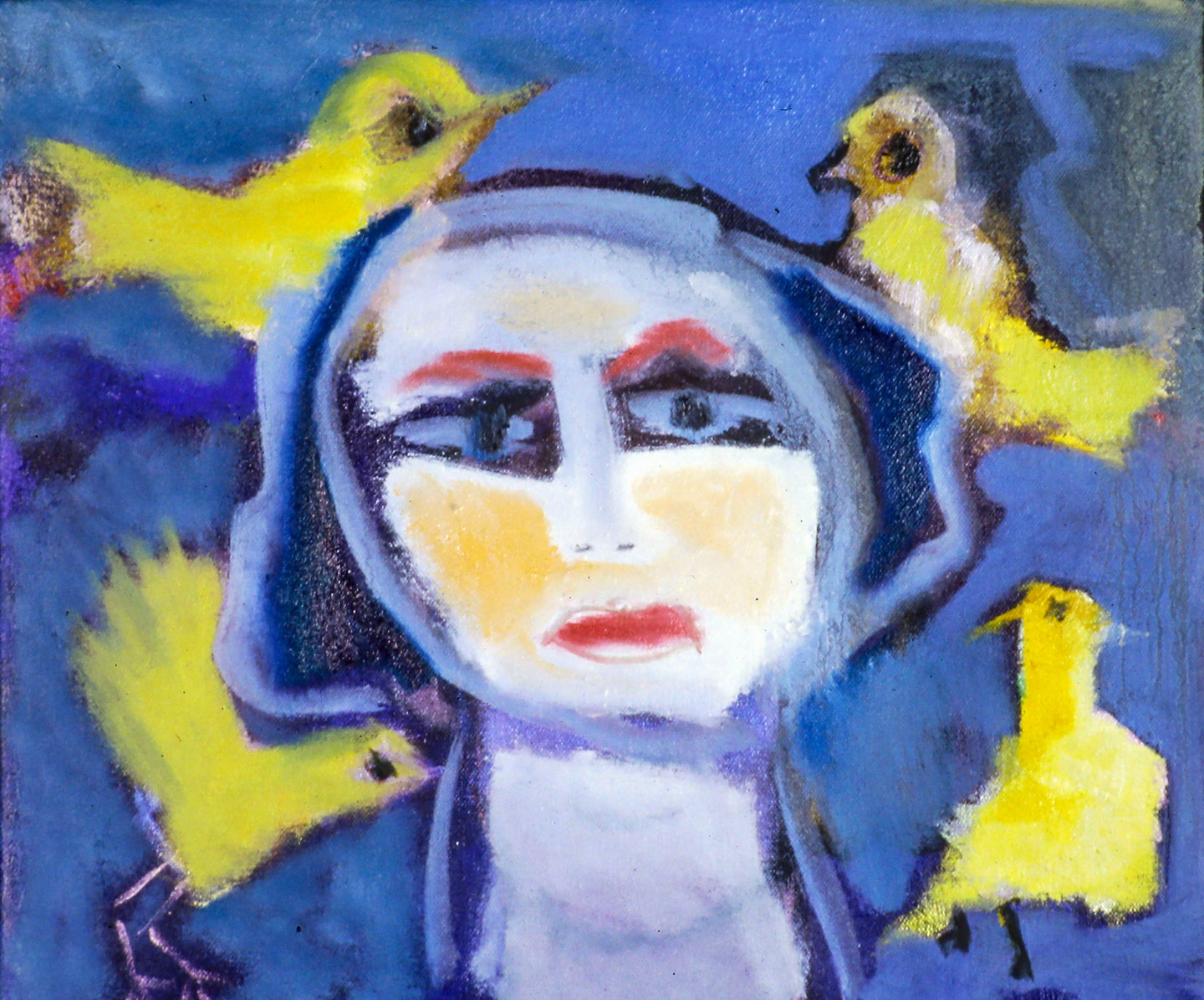 AA - Bird Lady © 2003 12 x 14 Fine Art Print