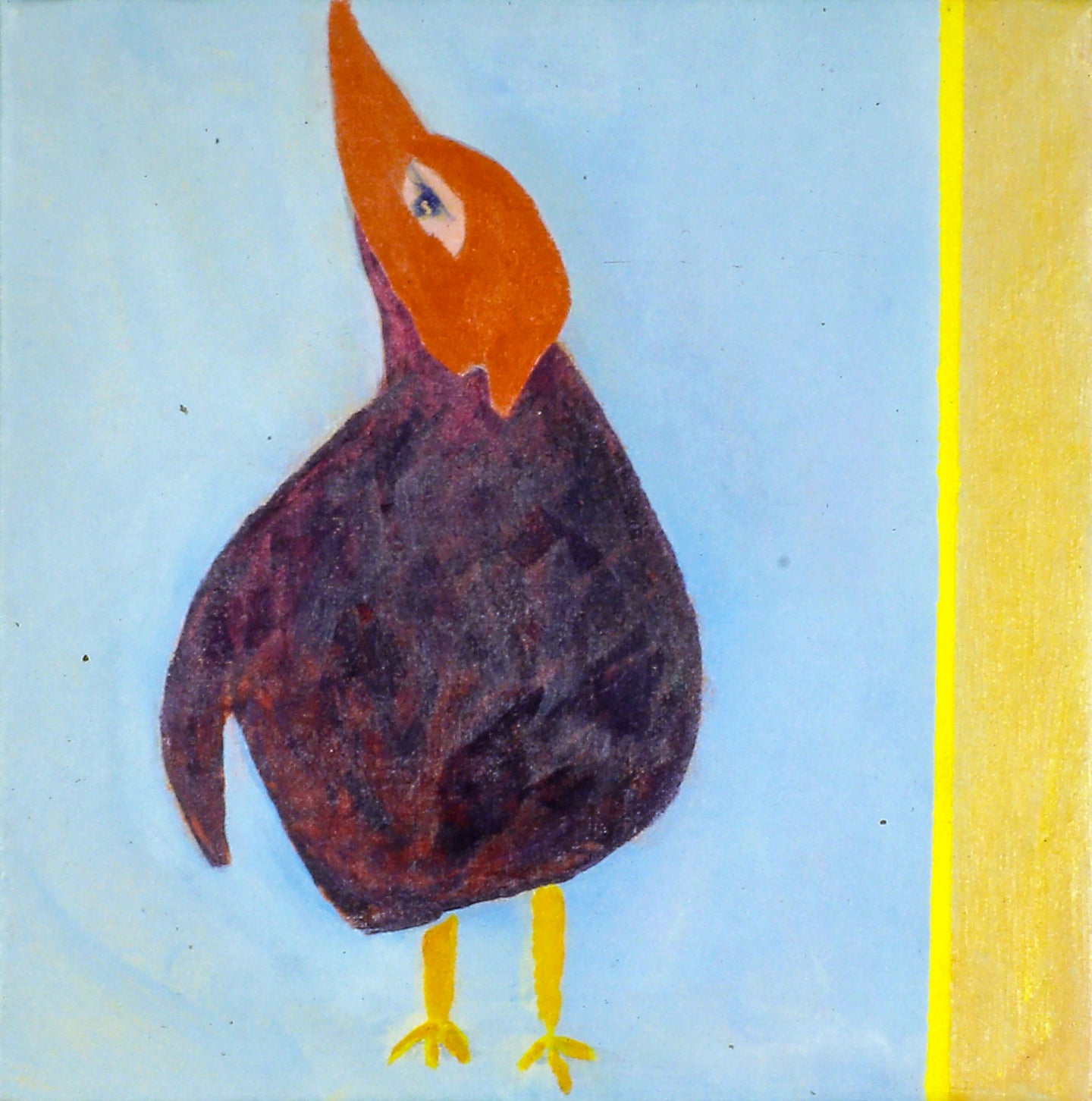 AA - Bird Looking Up © 1998 10 x 10 Fine Art Print