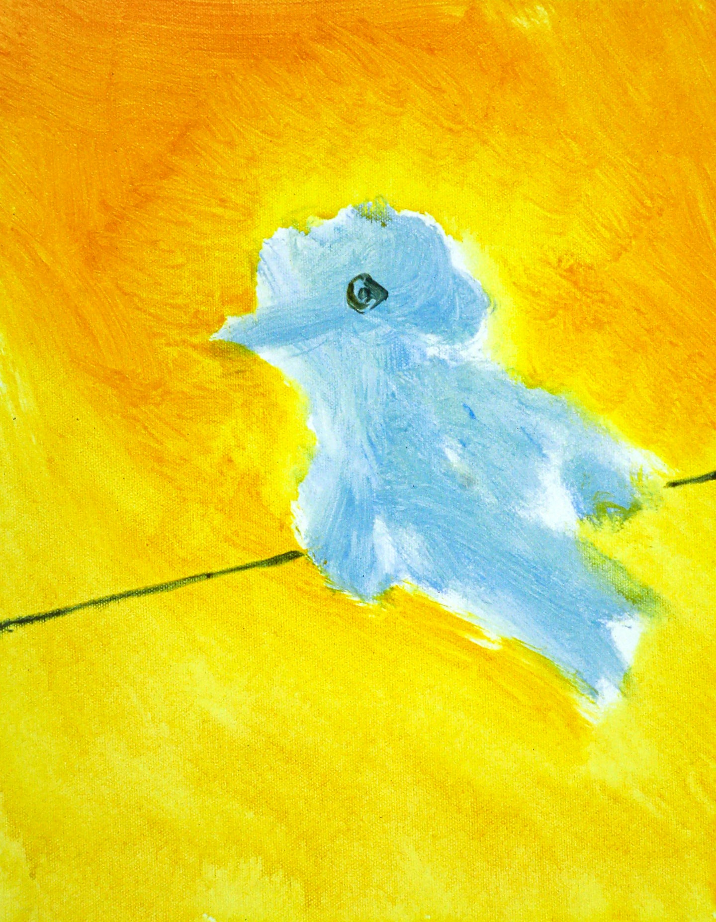 AA - Bird in Fearless Sunlight © 1997 14 x 11 fine art print