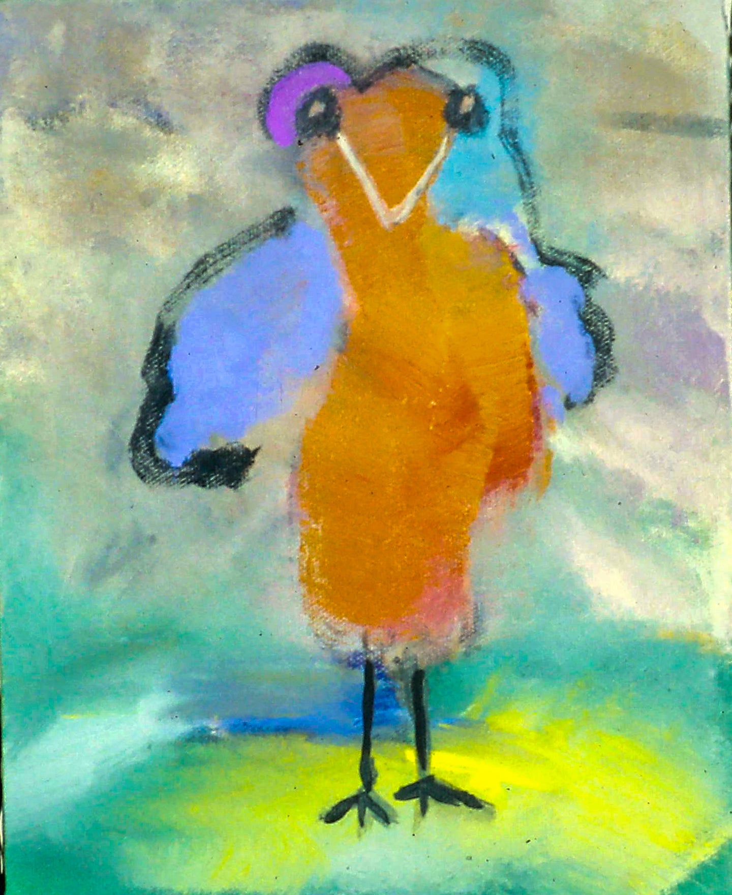 AA - Bird in Good Standing © 1996 10 x 8  Fine Art Print