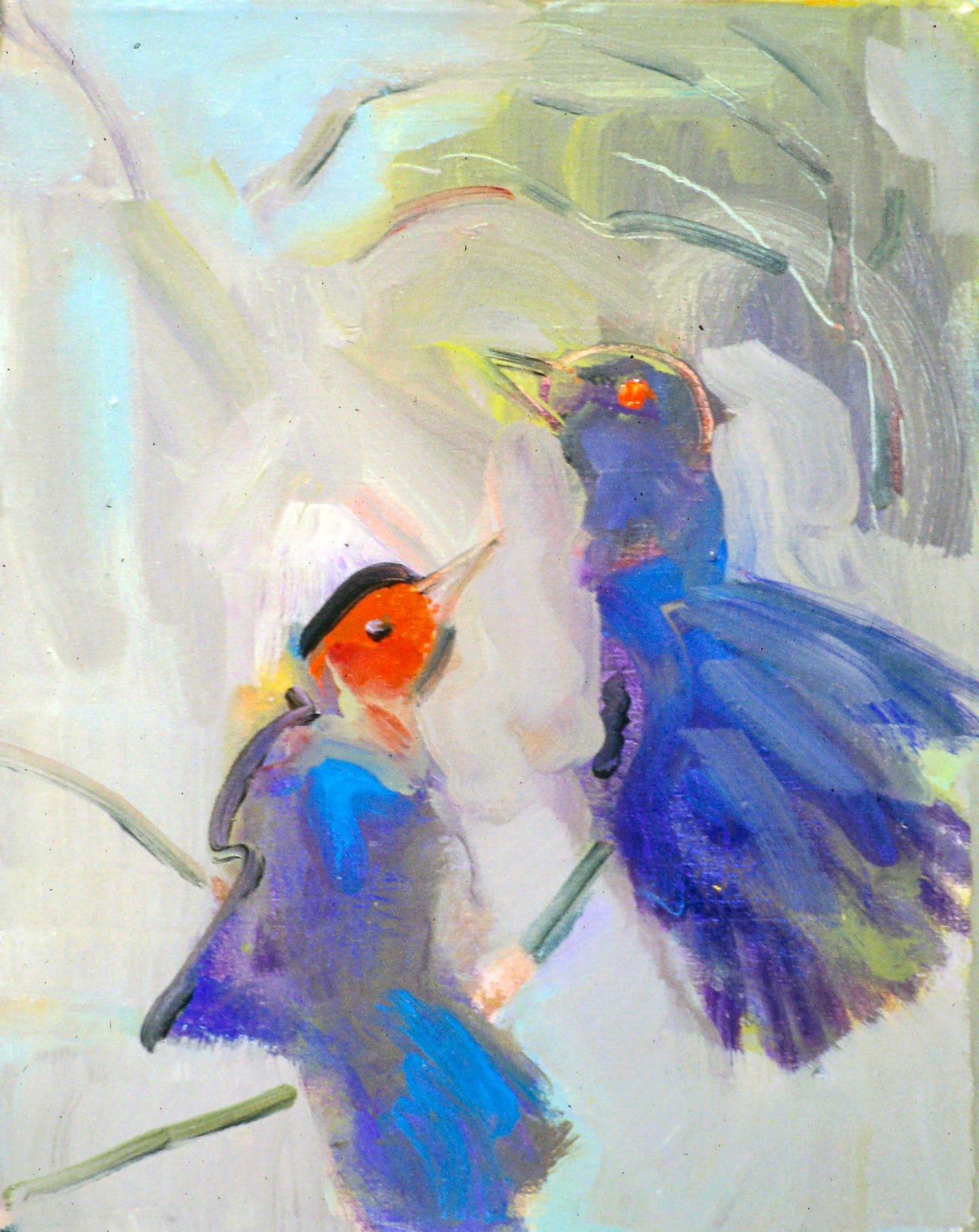 AA - Birds in Dialogue © 1999 15 x 12  Fine Art Print