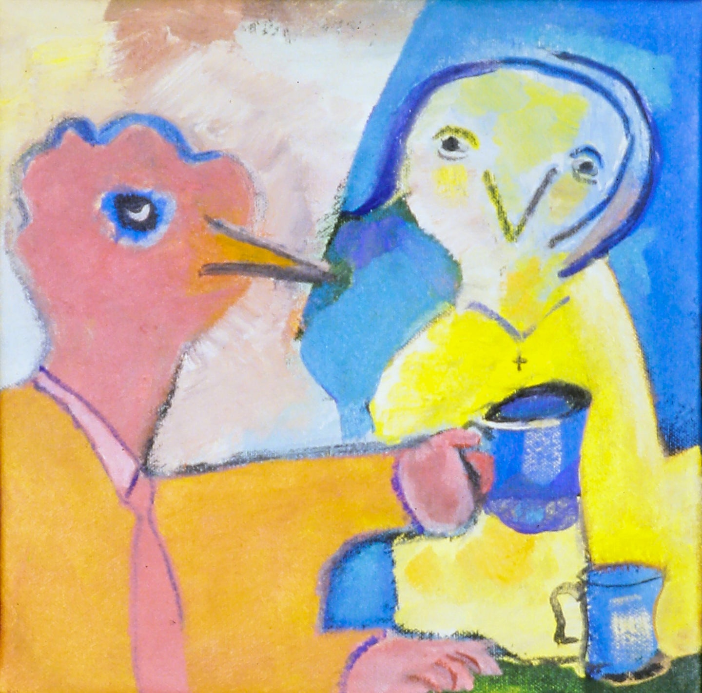 AA - Drunk Bird and Wife © 2001  Fine Art Print