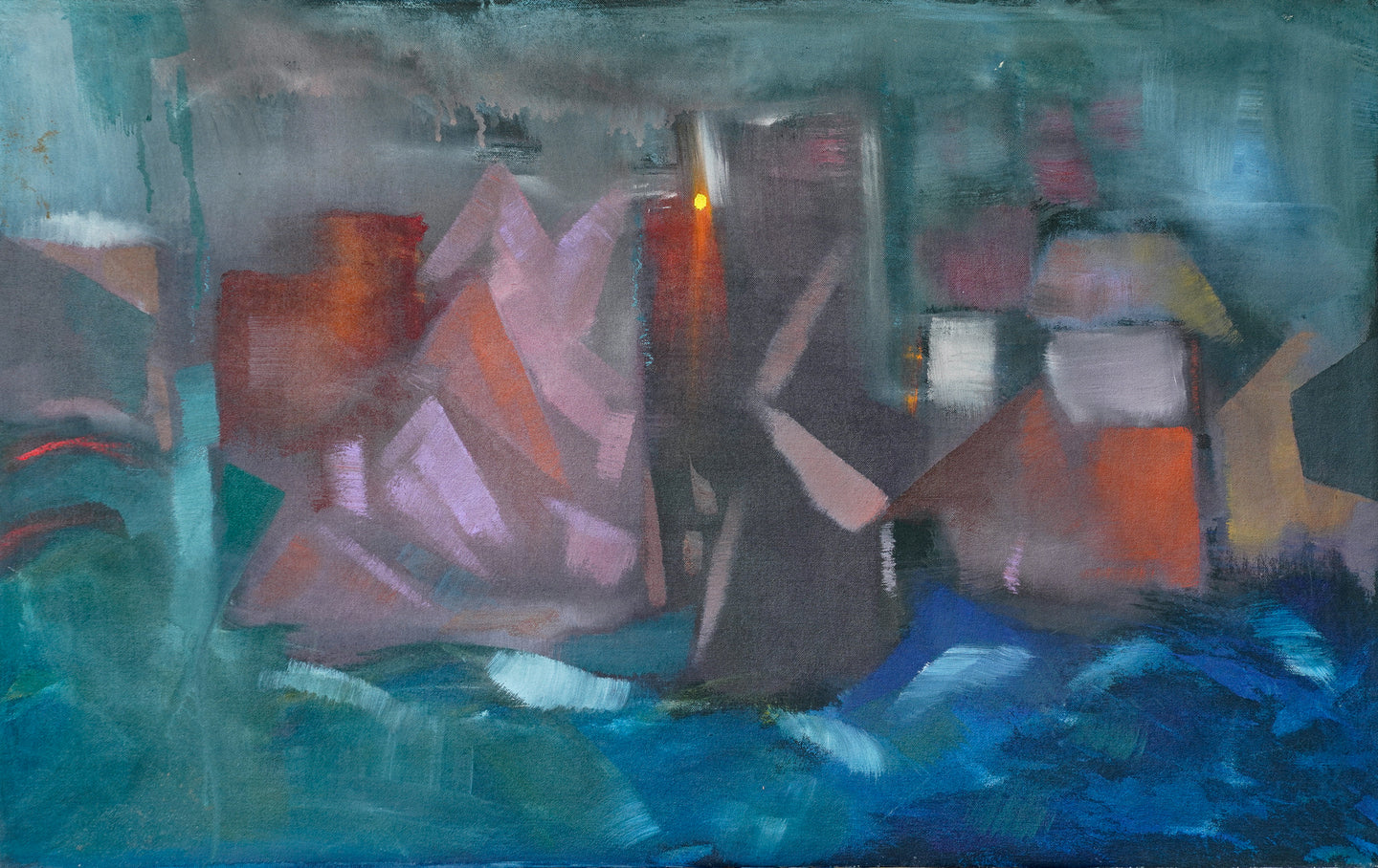 Castles by the Sea 35 x 22 inches