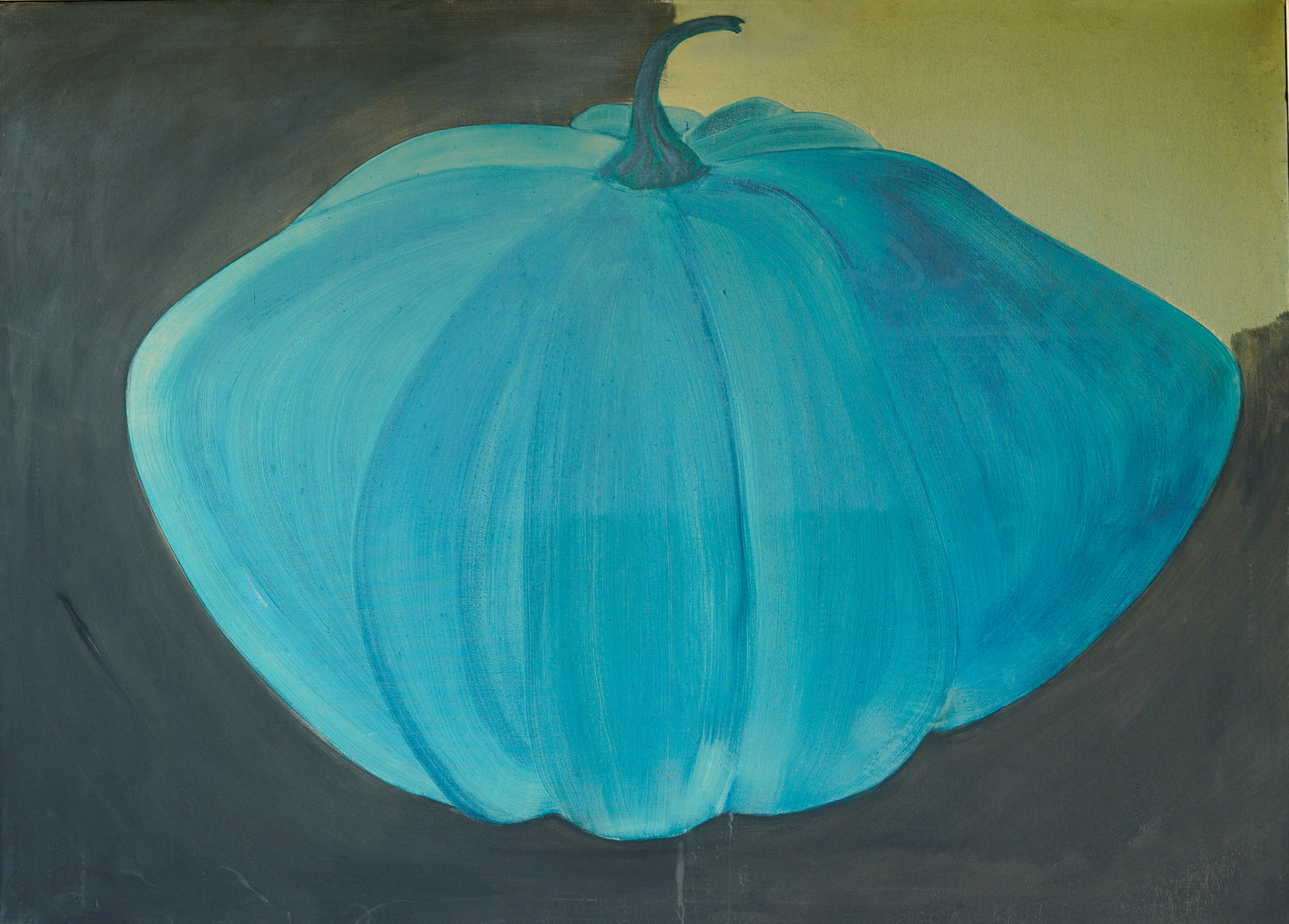 The Blue Squash ©1967 67 x 48 inches