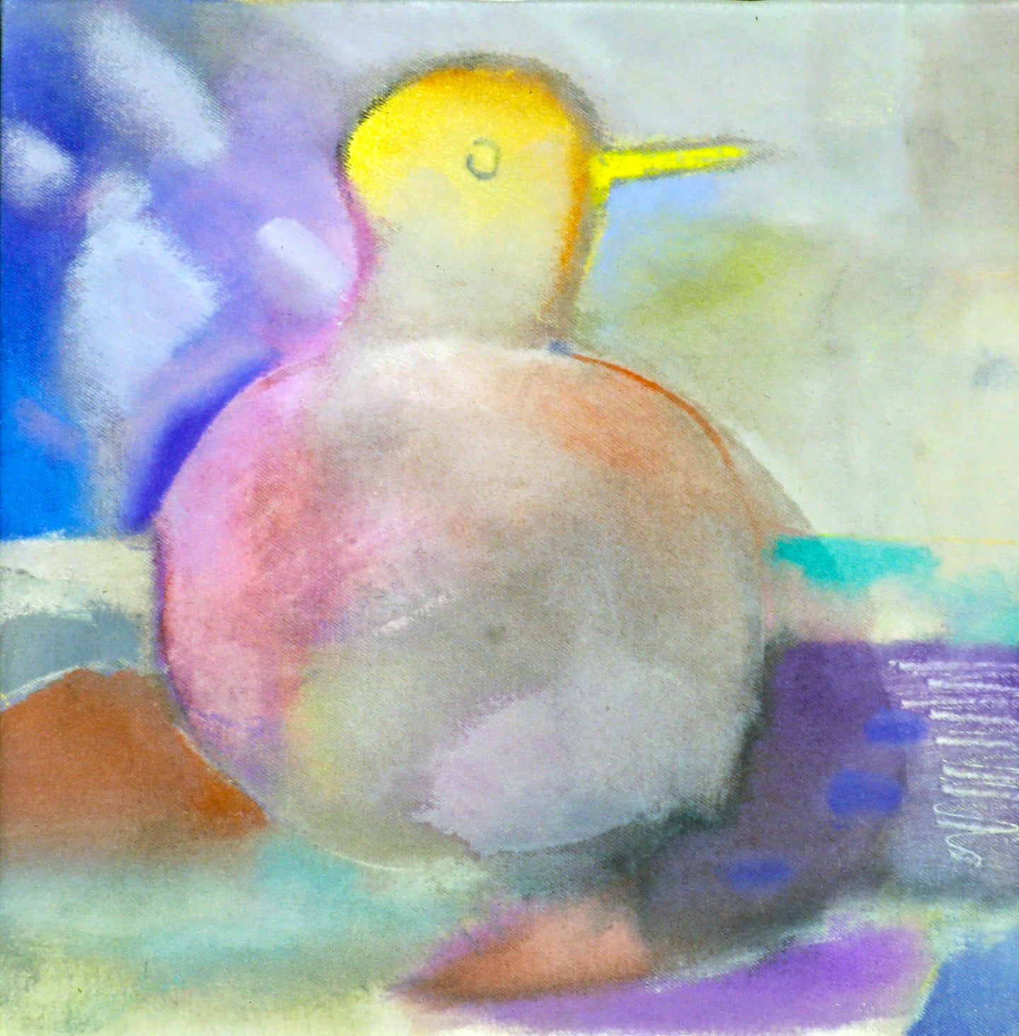 AA - Large Duck © 2000 12 x 12  Fine Art Print