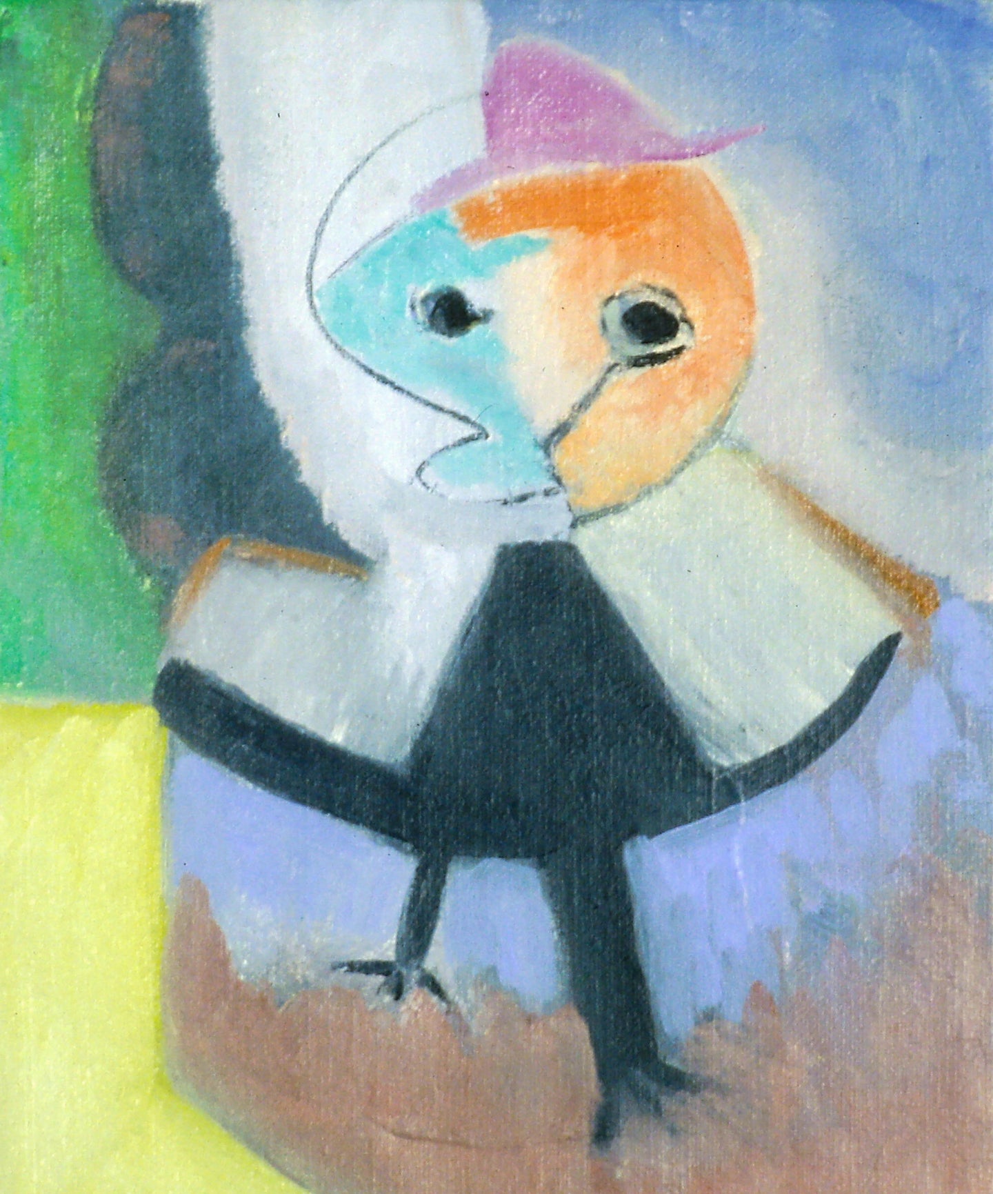 AA - Meditative Bird © 2004 8 x 10  Fine Art Print