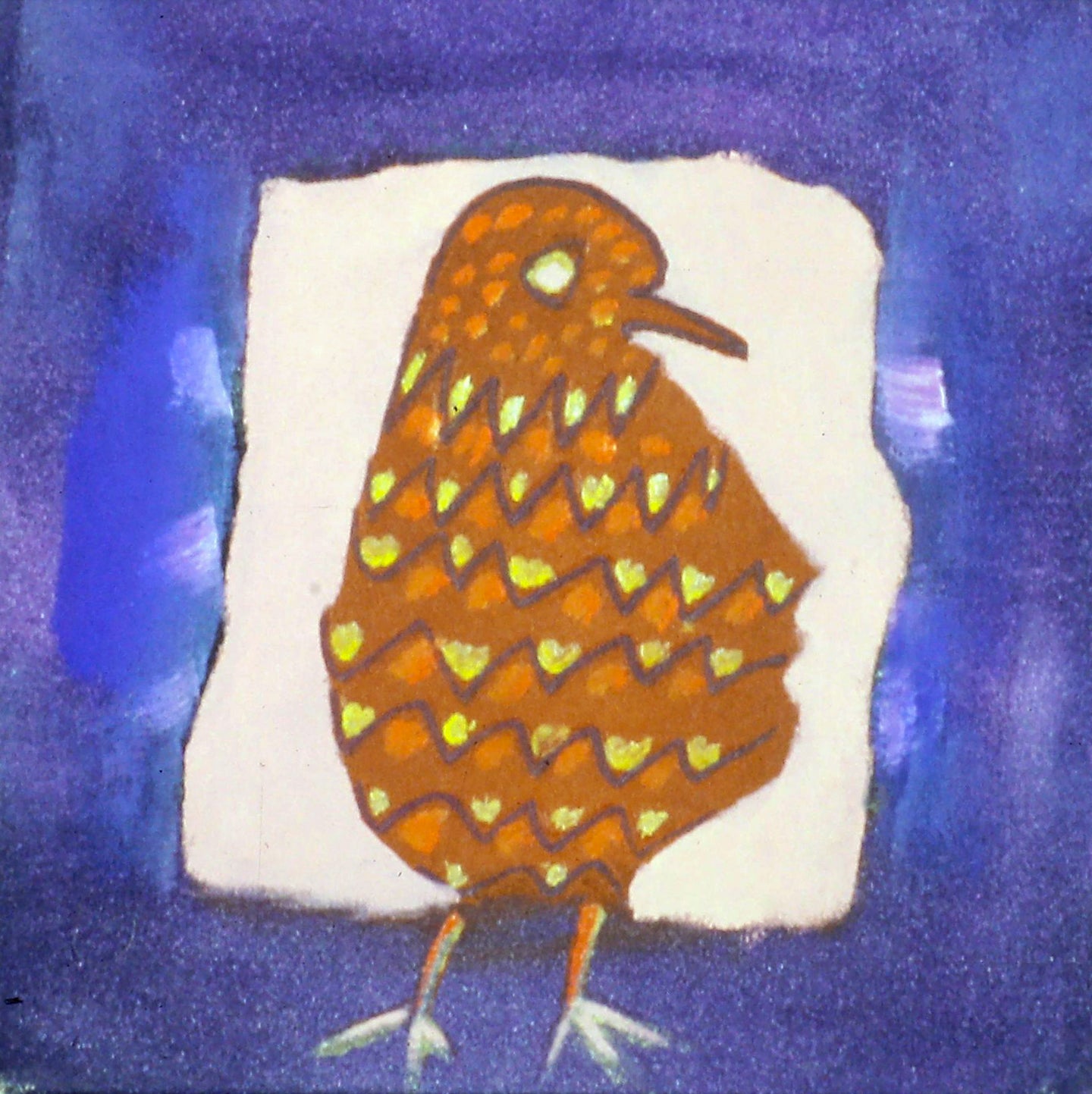 AA - Pineapple Bird © 1995 10 x 10  Fine Art Print