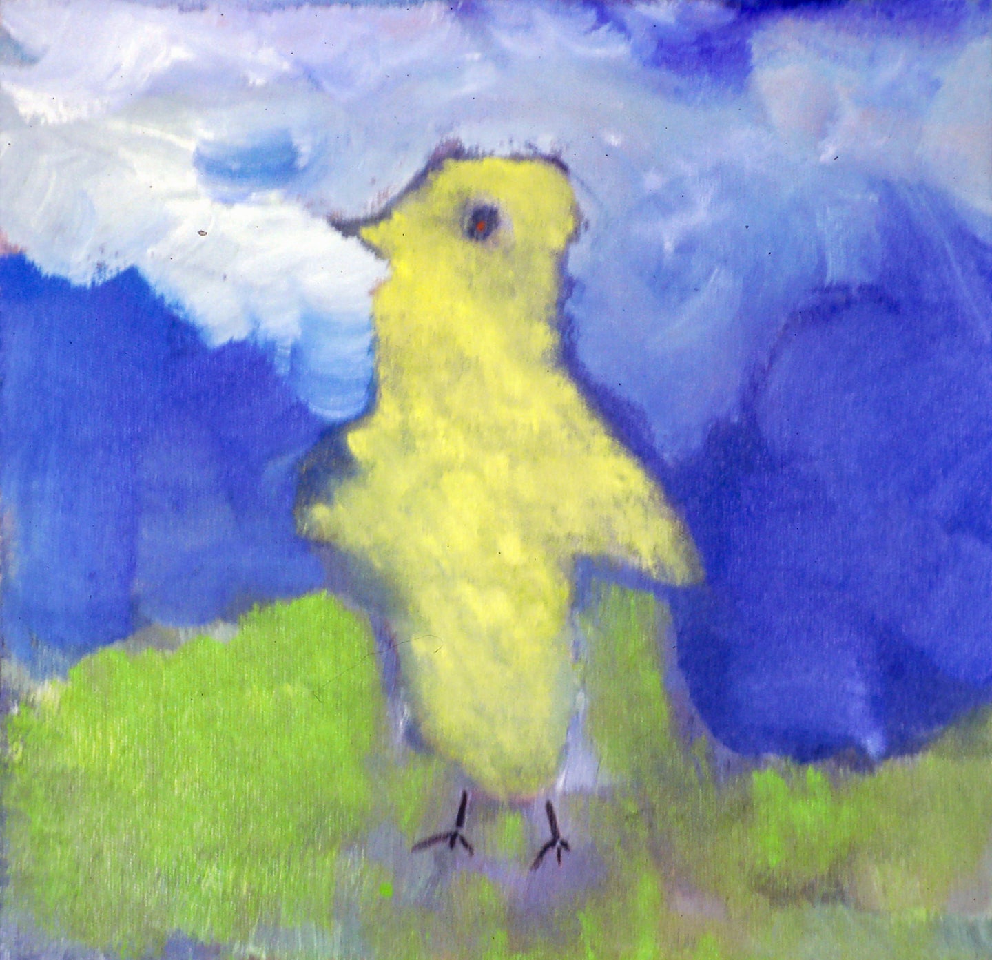 AA - Shy Yellow © 2003 10x 10  Fine Art Print