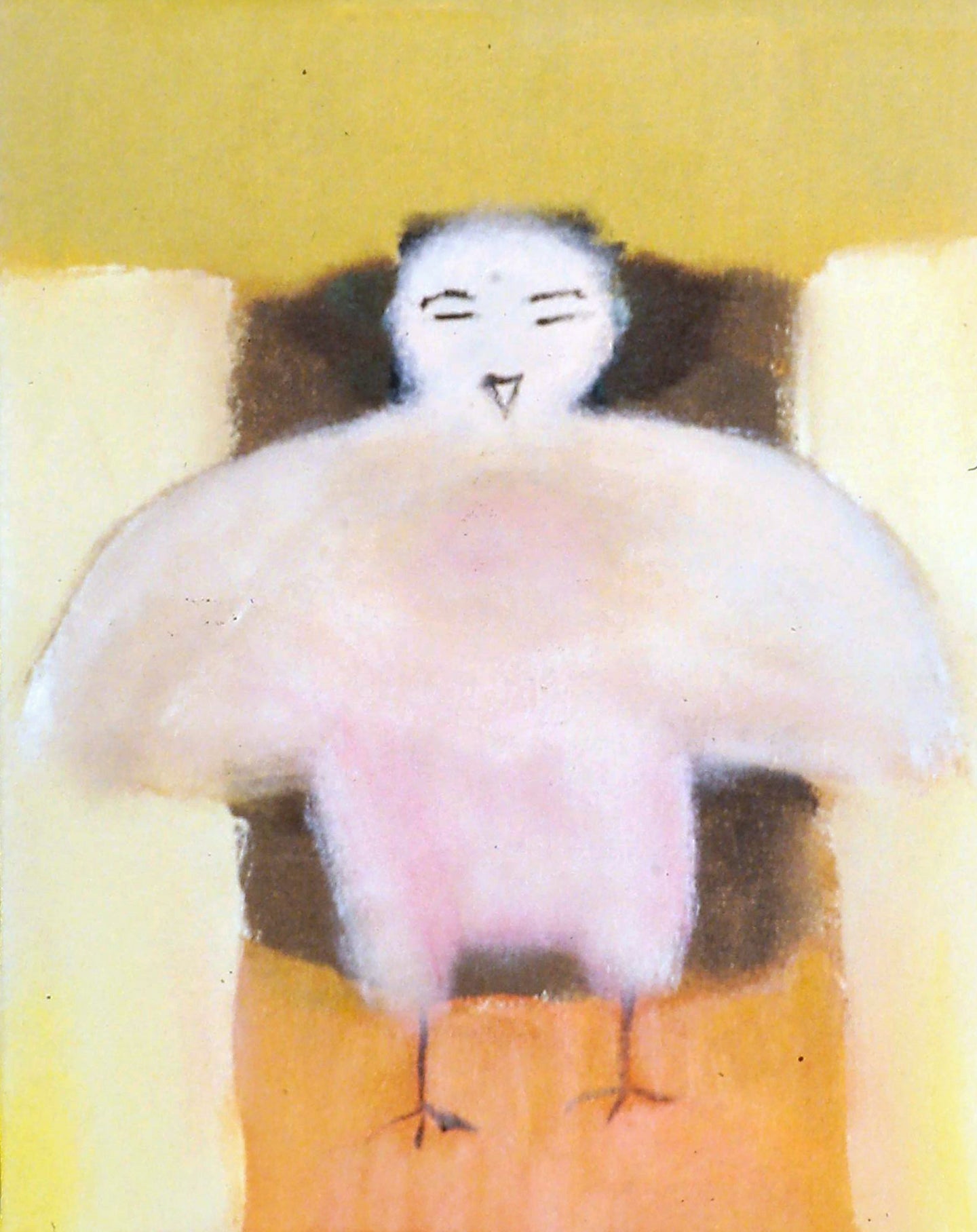 AA - Sumo Wrestler Bird © 1993 10 x 9 Fine Art Print