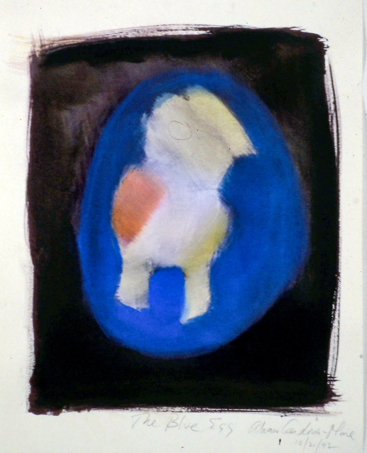 AA - The Blue Egg © 1993 24 x 19  Fine Art Print